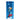 Front view of the Famous Design Aquarius Aluminum Dugout with a colorful, graphic design on a blue background.