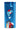 Front view of the Famous Design Aquarius Aluminum Dugout, showcasing a vibrant, abstract design on its metallic surface.