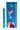 Front view of the Famous Design Aquarius Aluminum Dugout, showcasing its sleek, metallic blue finish and cylindrical shape.