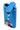 Front view of the Famous Design Aquarius Aluminum Dugout, a metallic blue, rectangular case with a rounded top.