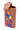 Front view of the Famous Design Papaya Aluminum Dugout, showcasing its sleek, rectangular shape and metallic sheen.