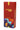 Front view of the Famous Design Papaya Aluminum Dugout, showing a colorful, patterned box with branding details.