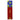 Front view of the Famous Design Privilege Chillum - 4 in., showing a vibrant blue design with a small yellow accent.