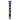 Front view of the Famous Design Privilege Chillum, a 4-inch glass pipe with a blue and green swirl pattern.