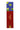 Front view of the Famous Design Privilege Chillum - 4 in., featuring a blue and patterned design.