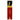 Front view of the Famous Design Aquarius Chillum - 4 in., showcasing a detailed pattern on a dark background.