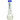 Front view of the 12" Heavy Boi Colored Lip 9mm Beaker Bong, showcasing the clear glass construction and colorful lip detail.