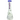 Front view of the 12" Heavy Boi Colored Lip 9mm Beaker Bong, featuring a clear glass construction and vibrant colored lip.