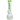 A three-quarter view of the 12" Heavy Boi Colored Lip 9mm Beaker Bong, showing the colored lip and beaker shape against a plain white background.