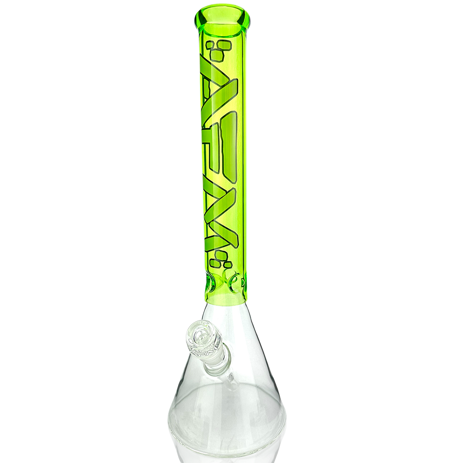 16" Extraterrestrial Color Sleeve Glass Beaker Bong