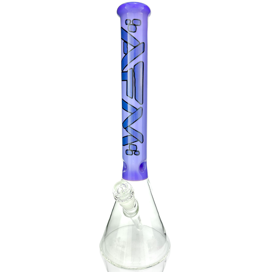 16" Extraterrestrial Color Sleeve Glass Beaker Bong