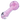 Close-up angled view of the pink, textured DankStop Frit Marble Rim Pastel Spoon Pipe - 3.5 in., showing the bowl and patterned stem.