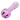 Close-up angled view of the pink glass DankStop Frit Marble Rim Pastel Spoon Pipe - 3.5 in. showing its textured frit pattern and glossy rounded bowl.