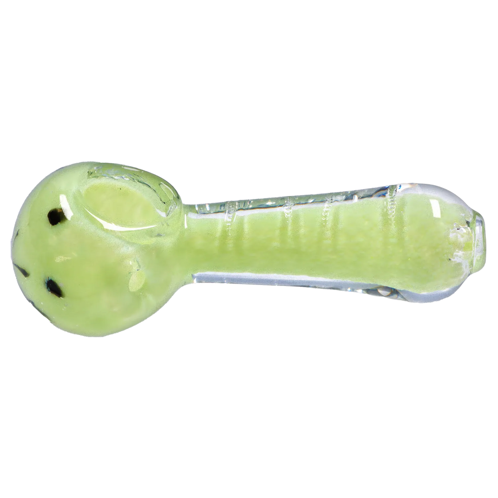 DankStop Frit Marble Rim Pastel Spoon Pipe - 3.5 in.