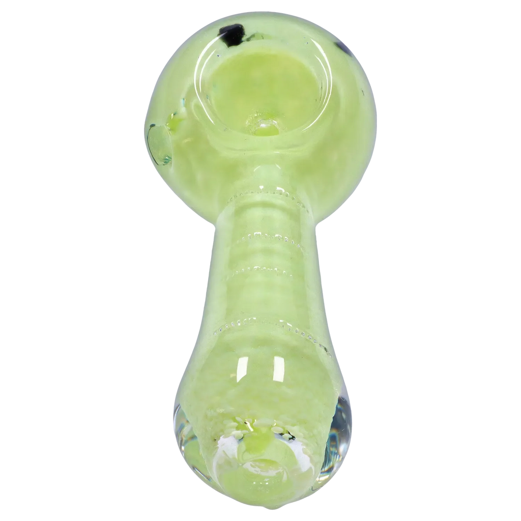 DankStop Frit Marble Rim Pastel Spoon Pipe - 3.5 in.