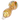 Angled close-up of the DankStop Twisting Stripe Spoon Pipe - 2.5 in., showing its striped swirls of red, yellow, and green along the curved glass body.