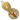 Angled close-up of the DankStop Twisting Stripe Spoon Pipe - 2.5 in., showing its glossy glass surface with spiraled red and green stripes and a shallow bowl.