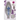 Packaged front view of the DankStop Egg with Tree Perc Nectar Collector - 14mm showing the purple-tinted egg-shaped glass piece and metal tip visible through the clear blister window.
