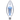 A front view of the Dankstop Egg with Tree Perc Nectar Collector, displaying its clear glass construction and unique perc design.