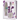 Angled close-up of the DankStop Mini Egg with Mushroom Perc Nectar Collector in its white box, showing the light green mushroom perc through an oval window and hexagon purple graphics.