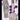 Top-down view of the packaged DankStop Mini Egg with Mushroom Perc Nectar Collector showing the teal-topped glass mini egg, metal base, narrow glass mouthpiece, and silicone container in a white box with purple hexagon graphics.