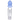 Close-up front view of the light blue-topped DankStop Mini Mosque Nectar Collector - 10mm resting against a pale gray striped background.