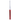 A straight-on view of the Dankstop Glass Straw, a slender, clear glass tube against a plain white backdrop.
