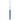 A straight-on view of the Dankstop Glass Straw, showing the clear glass tube with a slight curve at the top.
