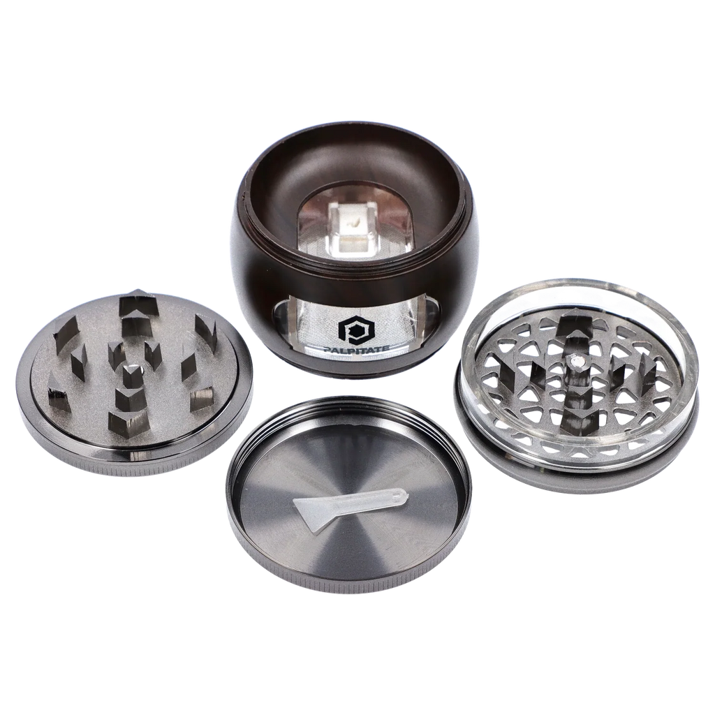 DankStop Glossy 3-Stage Grinder - 62mm