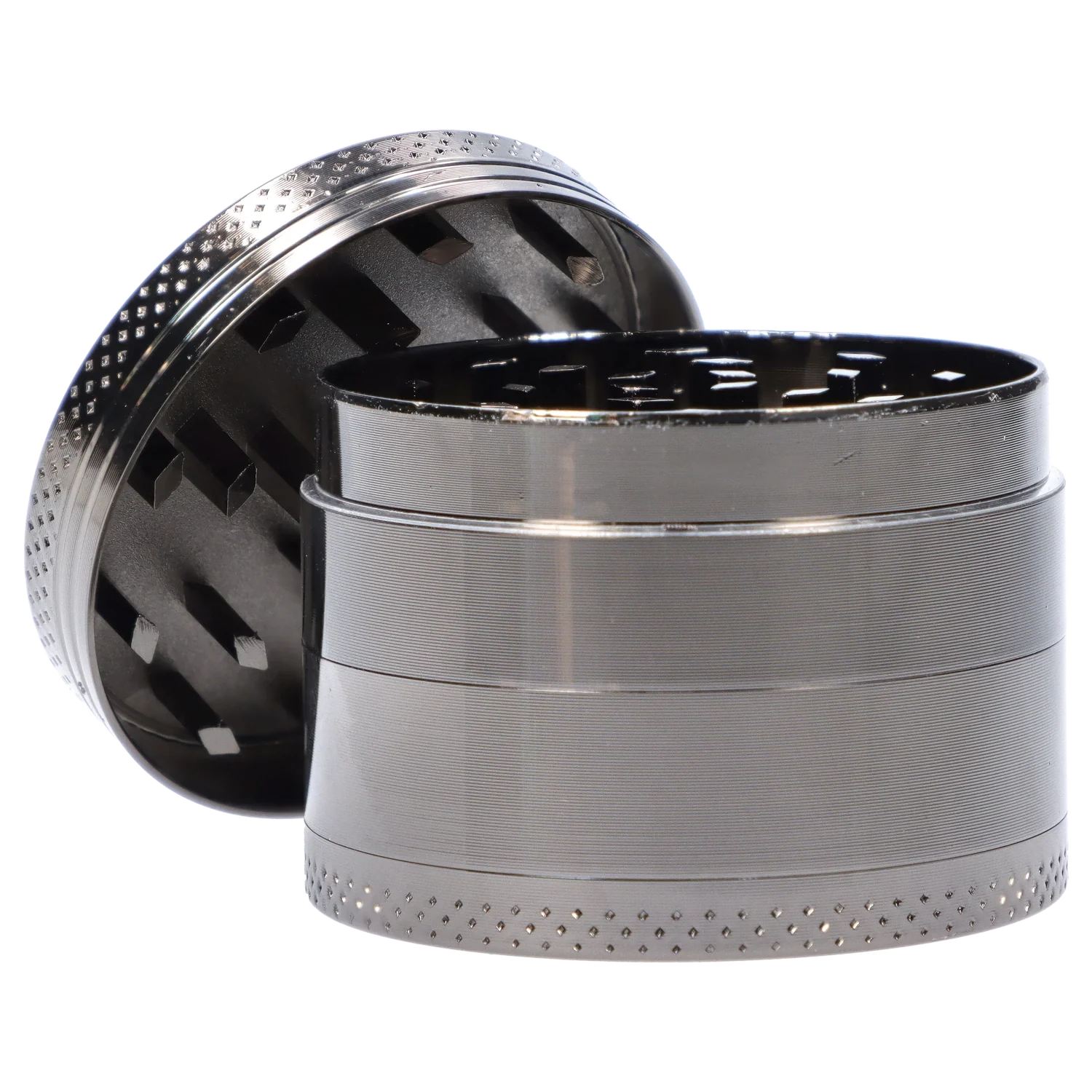 Dankstop Silver 3-Stage Grinder - 52mm