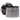 Close-up, slightly angled view of the silver DankStop Dankstop Silver 3-Stage Grinder - 52mm showing its textured lid, inner teeth, and stacked chamber edges.