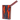 A three-quarter view of the Dankstop Colorful Wood Grain Dugout – Small, showcasing its patterned wooden exterior and open compartment.