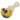 DankStop DankStop Squiggle Swirl Spoon Pipe Black Yellow
