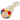 DankStop DankStop Squiggle Swirl Spoon Pipe Red Blue Yellow