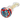 DankStop DankStop Squiggle Swirl Spoon Pipe Red Blue