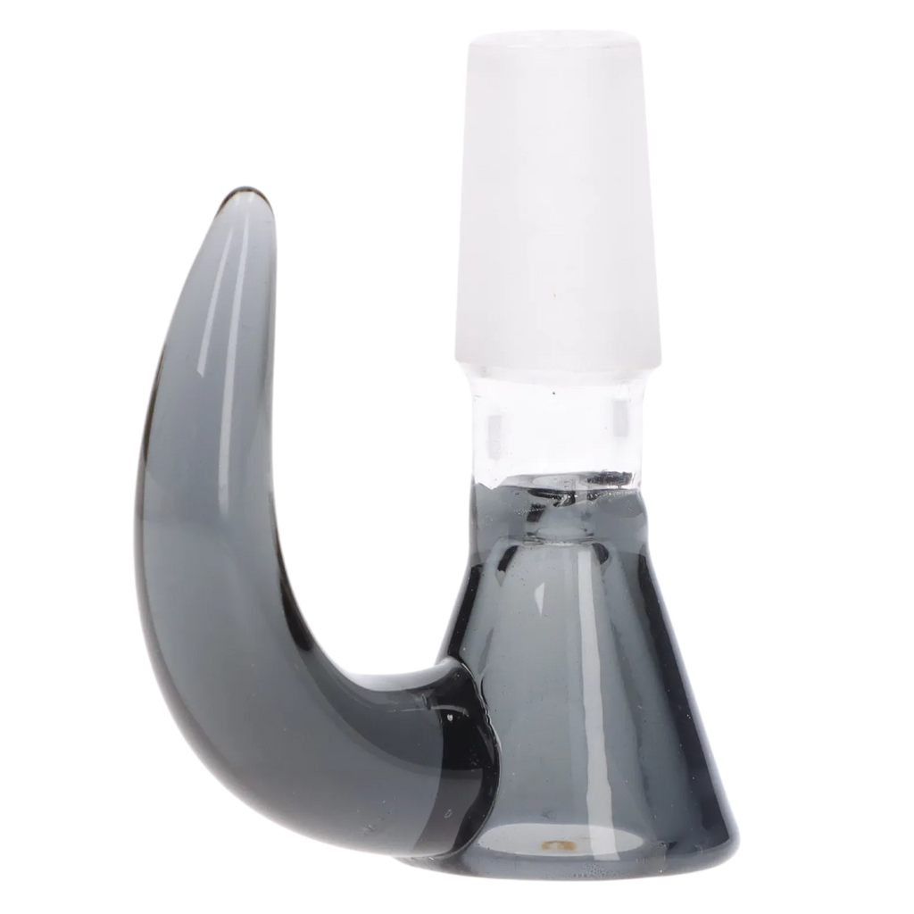 マドカリンダル　LONG NECK BOWL Dankstop Thick Bowl with Horn Handle - Male - 14mm | | DankStop
