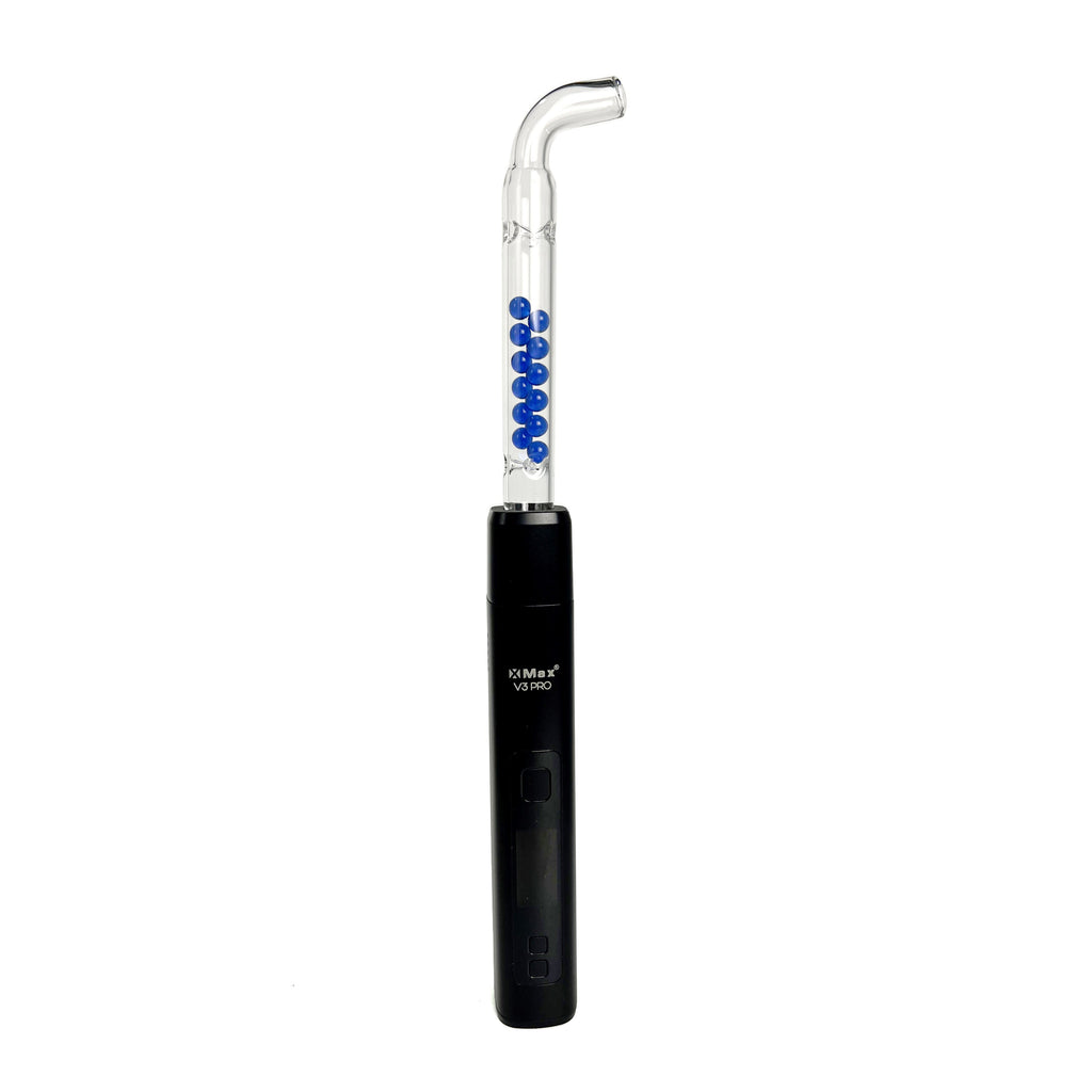 The Stash Shack Xmax V3 Pro Beaded Glass Cooling Stem | DankStop