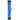 A straight-on view of the JM Plastics Straight Tube with Carb Hole Acrylic Water Pipe, showcasing its clear blue acrylic construction.