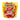 Front view of the Oh! Chile Gushi's – 4 oz. product packaging with a vibrant, splashy, colorful design.