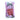 Front view of the El Gordo Pink Lemonade Chamoy Sours packaging with vibrant lettering on a clear plastic bag.