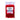 A vertical shot of the 16oz Jamul Candy Co. Cherry Licorice, showing the red twisted licorice pieces in a clear plastic bag.