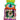 Front view of the Clay Monster Hammer Bubbler, a colorful, sculpted piece resembling a monster with a textured surface.