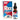 A close-up, angled view of the RezBlock Resin Preventer bottle with bold text on a vibrant blue and white label.