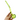 A hand holds the 10" Gandalf Glass Screen Hand Pipe, showcasing its curved glass design against a plain white background.