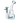 A three-quarter view of the 6-inch Parasol Dab Rig, showcasing its clear glass construction and compact size.