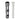 Close-up vertical shot of the ONGROK Aluminum and Glass Chillum Pipe showing the matte gray aluminum outer sleeve with cutaway spirals beside the clear glass inner tube.