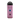 Close-up front view of the pink Cipher Herby Dry Herb Vaporizer | Tickled Pink showing its glossy black mouthpiece, vented upper face, and illuminated circular power button.
