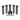 Front-facing arrangement of five smoky glass tubes, two black plastic adapters and a row of small O-rings labeled Cipher NOVA Borosilicate Glass Mouthpiece Kit