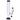 Tall, front-angle view of the JM Plastics Double Trouble Straight Tube Acrylic Bong - 12 in. in clear acrylic with black-rimmed mouthpiece and base, shown against a white background.