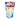 Front view of The Freeze Dried Candy Store Hi-Clouds Freeze-Dried Fruity Flavor Hard Candy in a clear plastic bag.